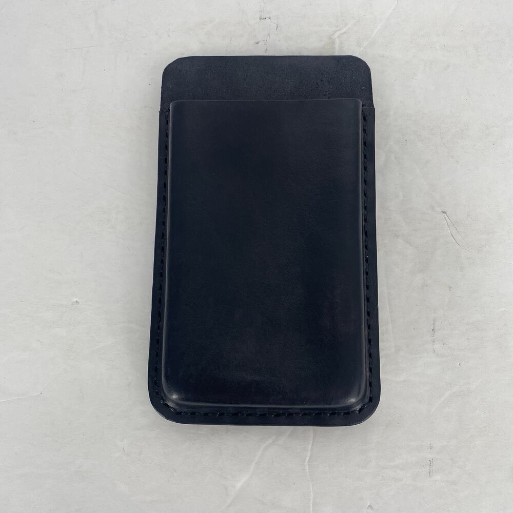 Custom Wet Molded Leather Smart Phone Case Exodos Copenhagen Black